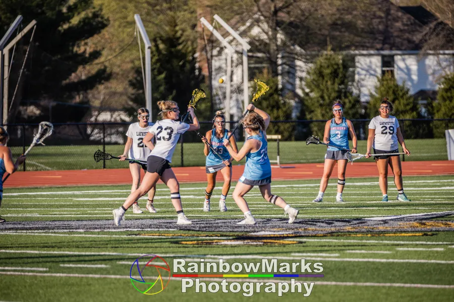 Lafayette High School Girls Lacrosse 4-26-2022 VS Parkway West