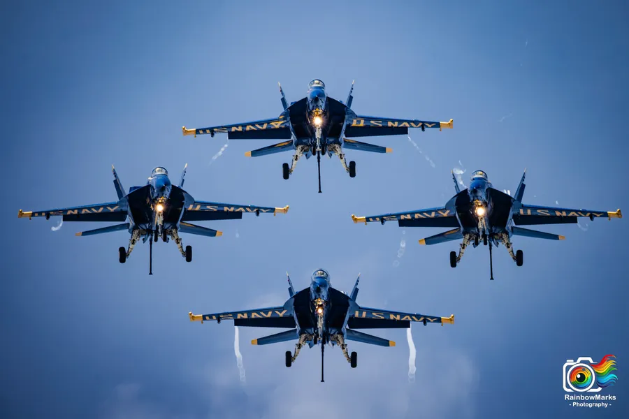 2025 U.S. Navy Blue Angels Practice NAS Pensacola