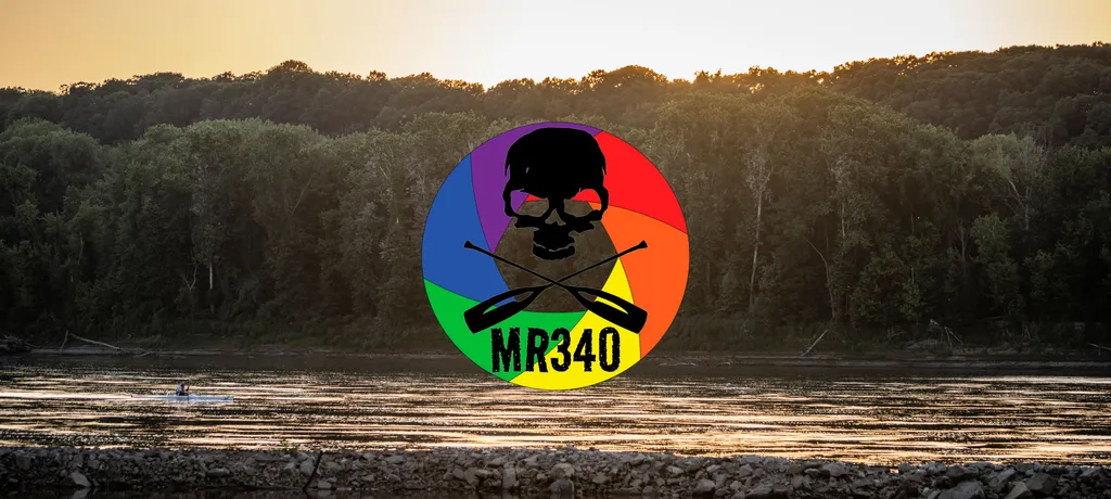 2023 MR340 paddlers on the Missouri River