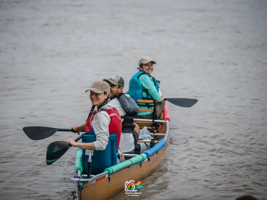 Some of the Big Muddy Adventures Crew at the Team Start of the 2026 MR340