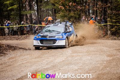 Chevy Sonic at the Rally in the 100 Acre Wood