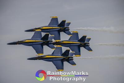 U.S. Navy Blue Angels at the 2023 Scott AFB Air Show
