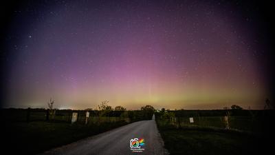 Northern Lights over eastern Missouri, April 2023