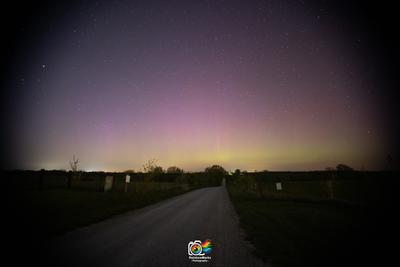 Northern Lights over eastern Missouri, April 2023