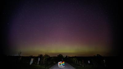 Northern Lights over eastern Missouri, April 2023